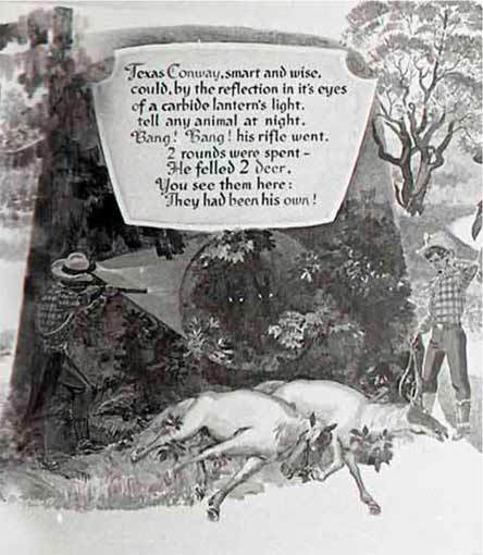 Temmel artwork about Texas Conway