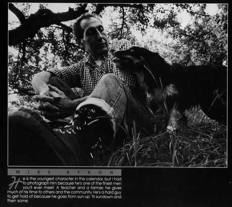 Barbara Woodley calendar photo