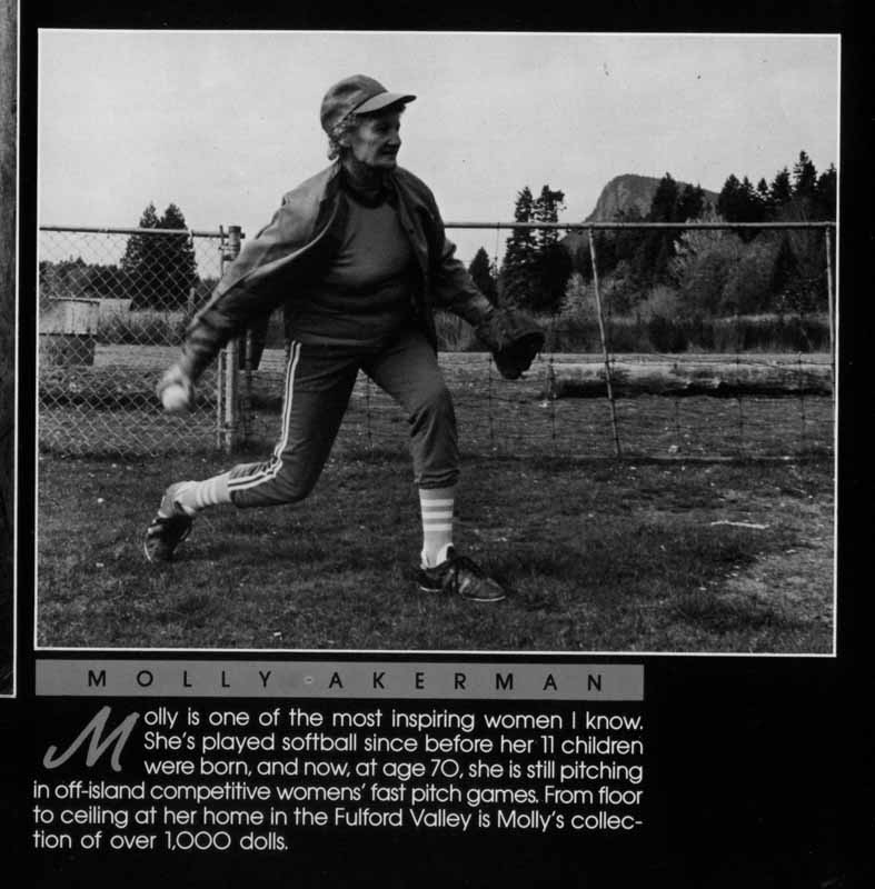 Barbara Woodley calendar photo