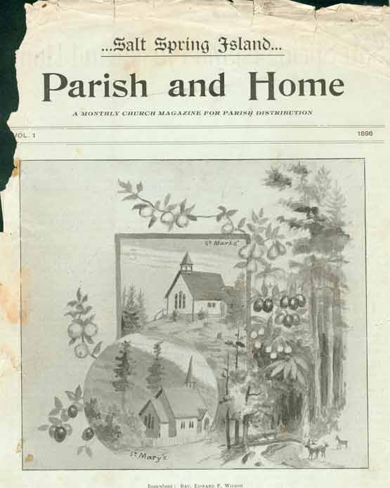 cover of an early edition of Parish and Home