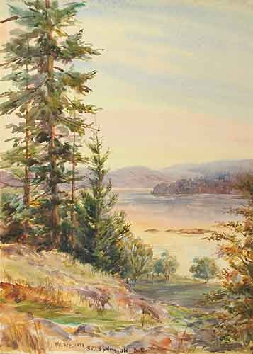 Pooks hill and the Bridgman orchard