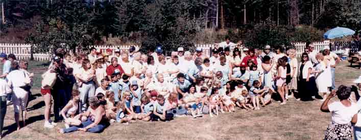 Sampson Family Reunion - 3 September 1989