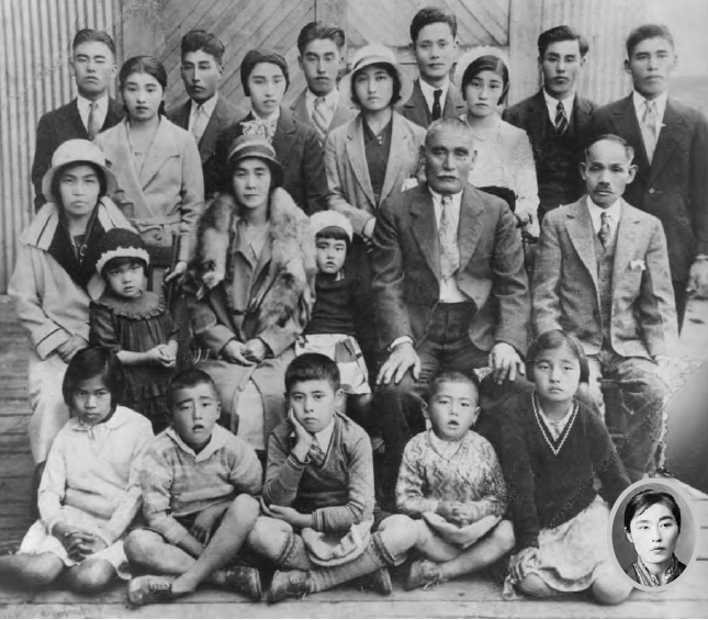 photo of the Tasaka Family of Saltspring Island