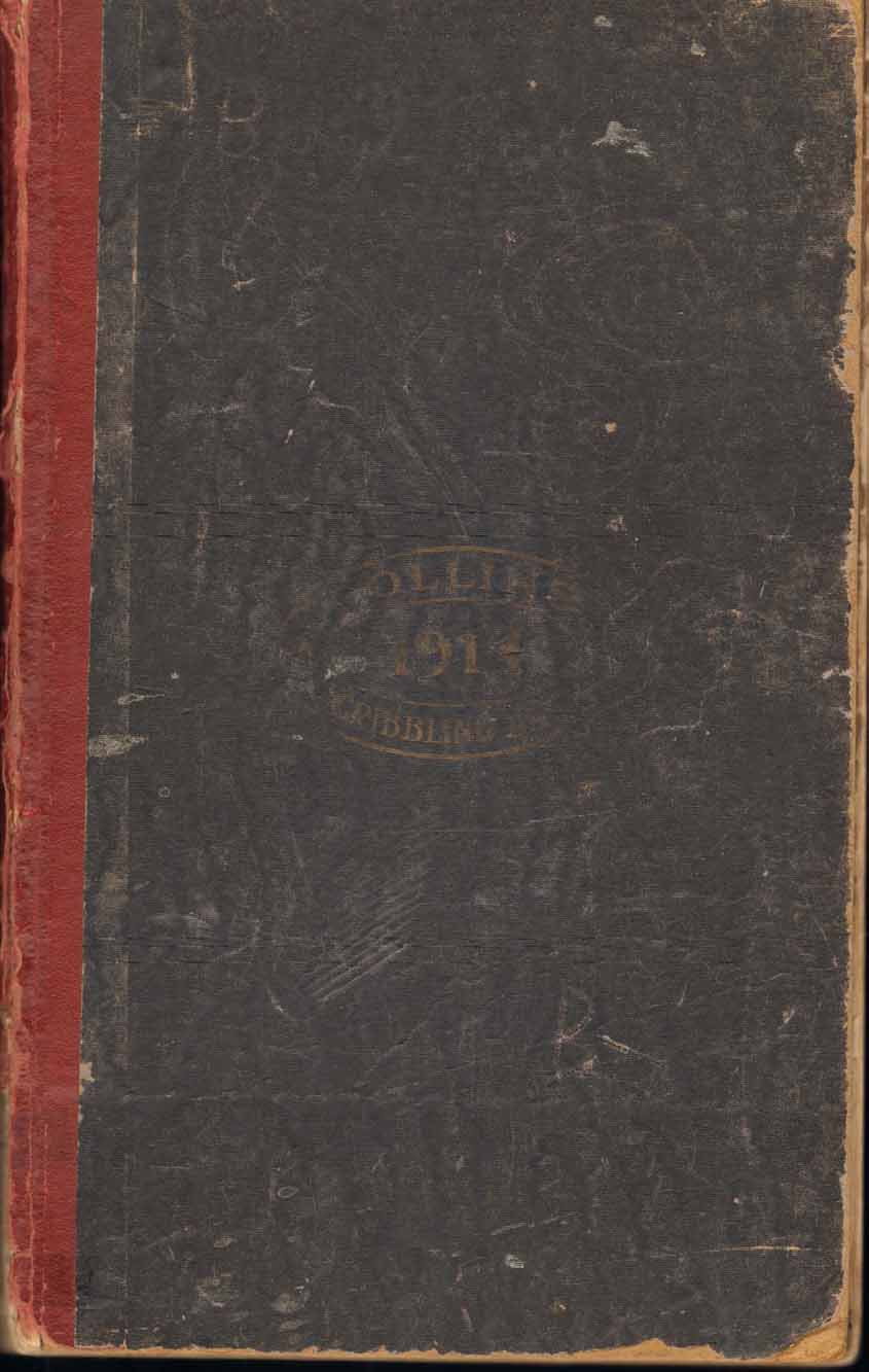 1914 diary cover