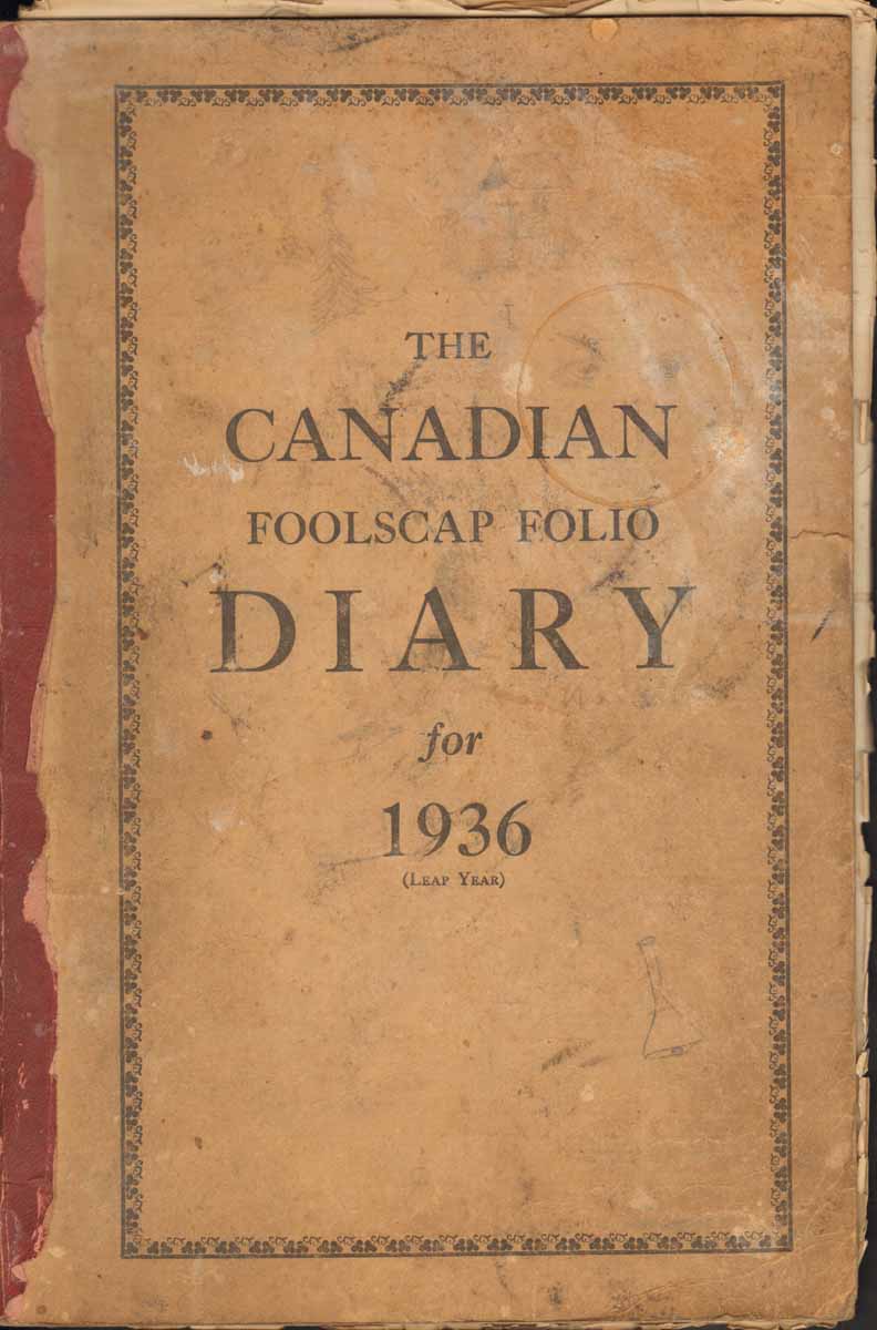1936 diary cover