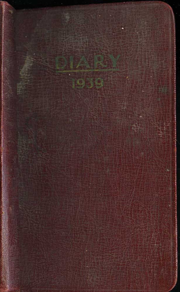 1939 diary cover