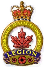 crest of the Royal Canadian Legion