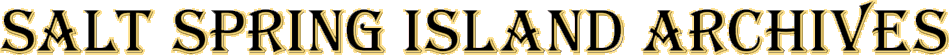 Salt Spring Island Archives