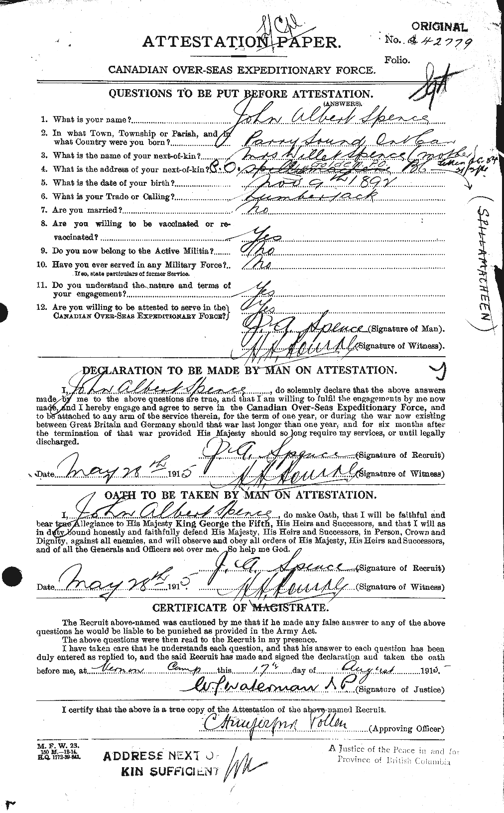 Attestation Paper